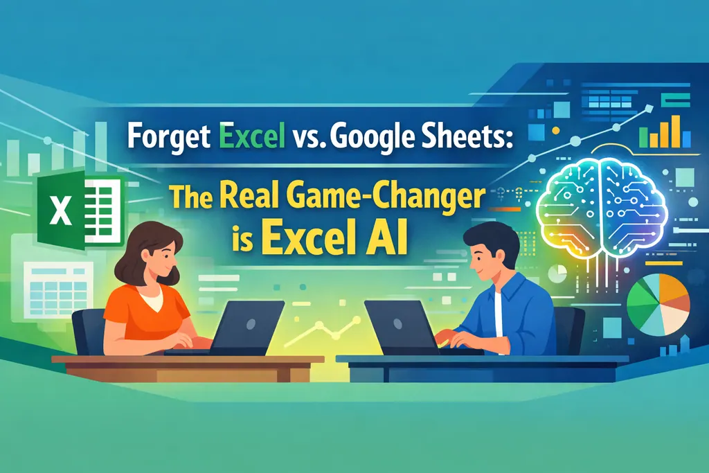 別再比較 Excel 與 Google Sheets：Excel AI 才是真正的變革關鍵