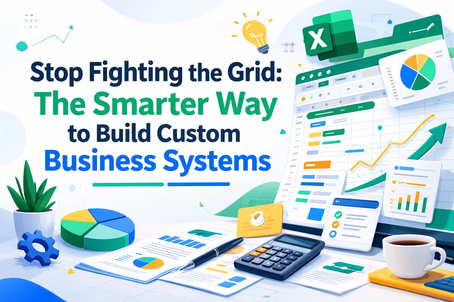 Stop Fighting the Grid: The Smarter Way to Build Custom Business Systems