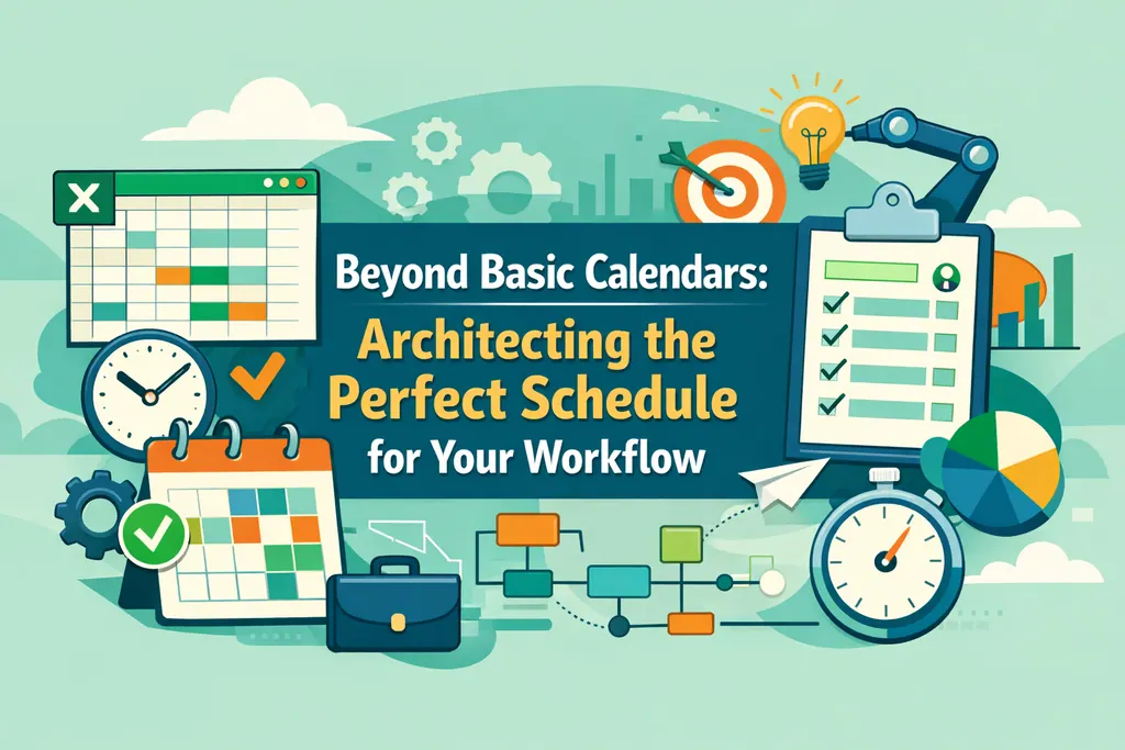Beyond Basic Calendars: Architecting the Perfect Schedule for Your Workflow