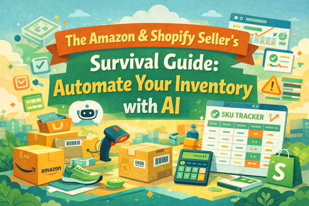 Guía de supervivencia del vendedor de Amazon & Shopify: Automatiza tu inventario con AI
