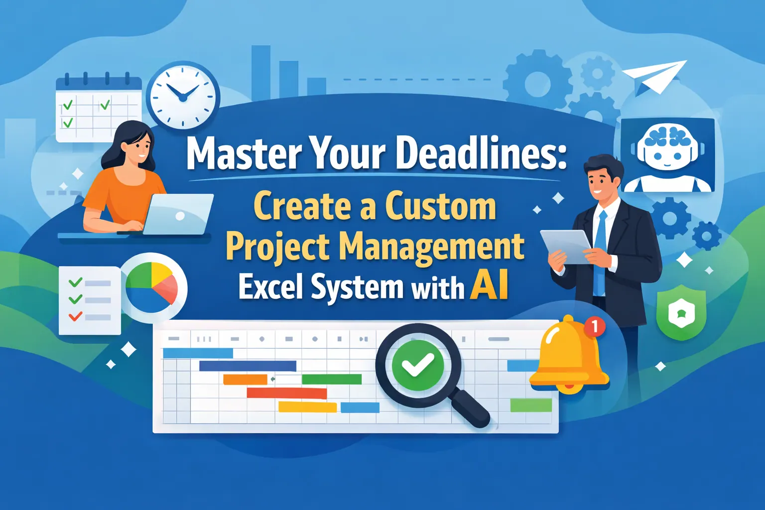 Master Your Deadlines: Create a Custom Project Management Excel System with AI