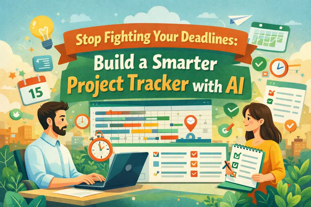 Stop Fighting Your Deadlines: Build a Smarter Project Tracker with AI