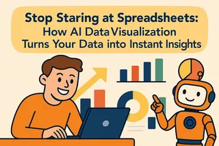 Deja de mirar hojas de cálculo: Cómo la visualización de datos con IA convierte tus datos en información instantánea
