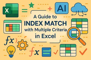 Una guía para INDEX MATCH con múltiples criterios en Excel