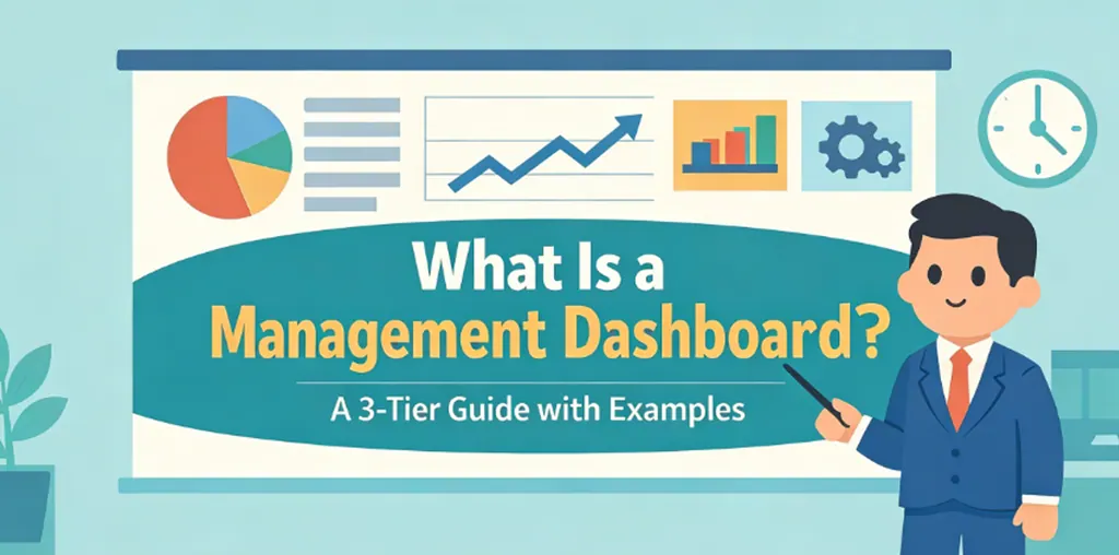 Was ist ein Management-Dashboard? Ein 3-stufiger Leitfaden mit Beispielen