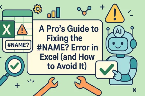 A Pro's Guide to Fixing the #NAME? Error in Excel (and How to Avoid It)