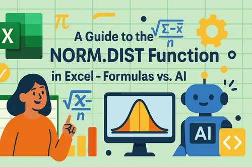 Guide de la fonction LOI.NORMALE.N dans Excel - Formules vs IA