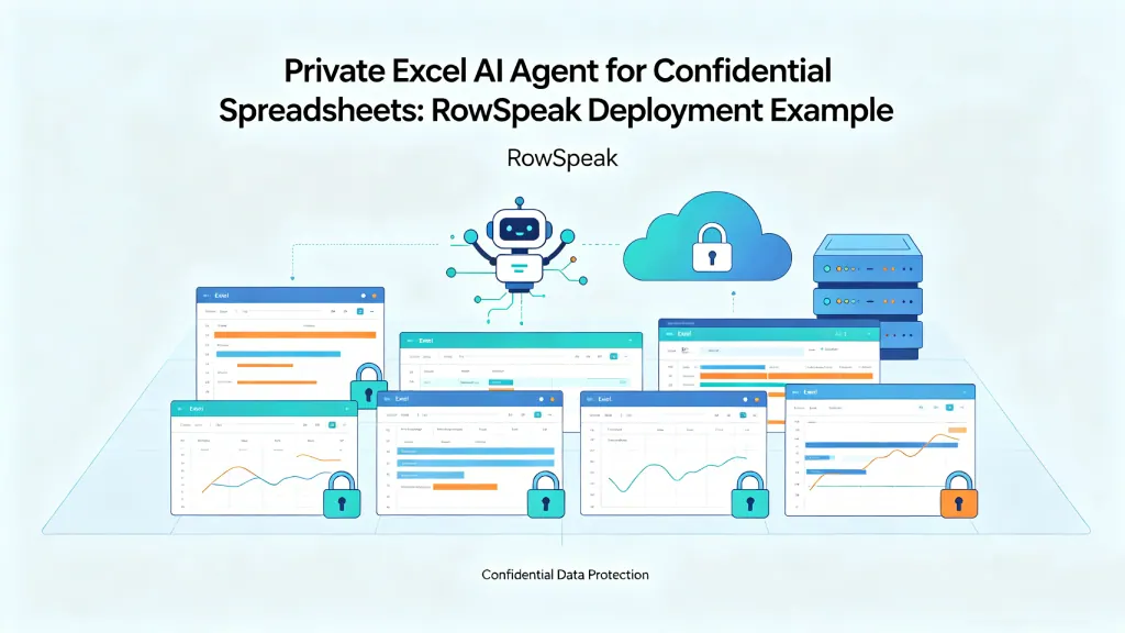 How to Use an Excel AI Agent Without Exposing Confidential Spreadsheets
