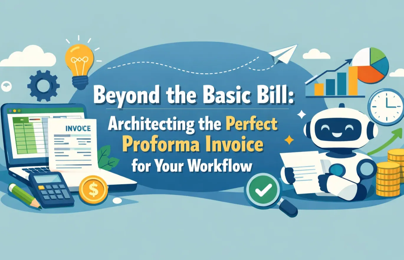 Beyond the Basic Bill: Architecting the Perfect Proforma Invoice for Your Workflow