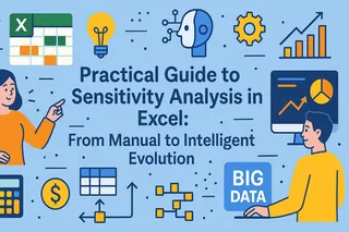 Excel 민감도 분석 실용 가이드: 수동에서 지능적 진화까지 Excel 민감도 분석 실용 가이드: 수동에서 지능적 진화까지