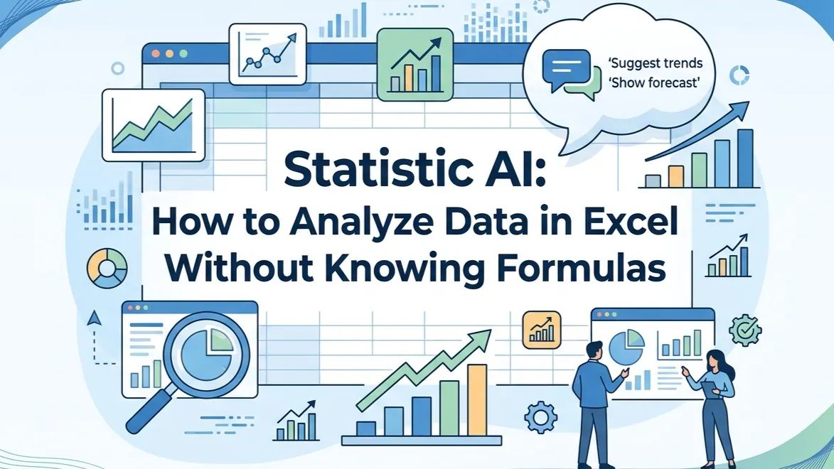 Statistic AI: Como Analisar Dados no Excel Sem Saber Fórmulas Statistic AI: Como Analisar Dados no Excel Sem Saber Fórmulas