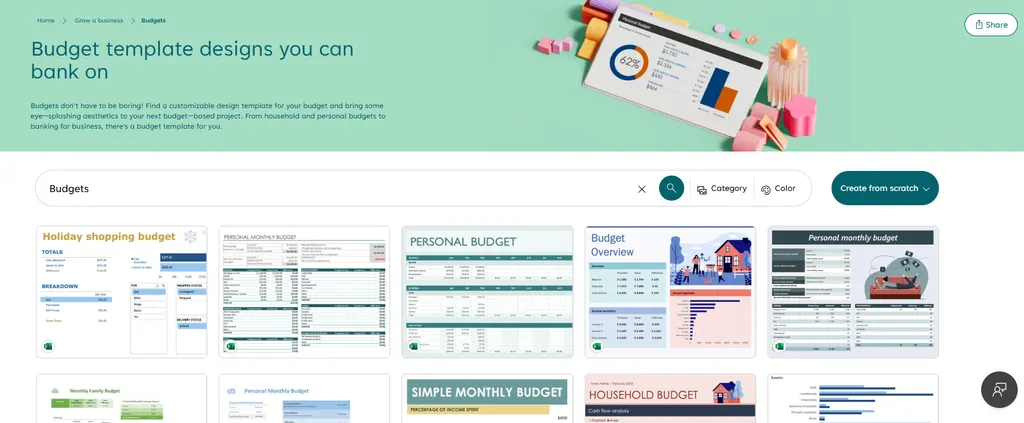 excel’s-personal-budget-template