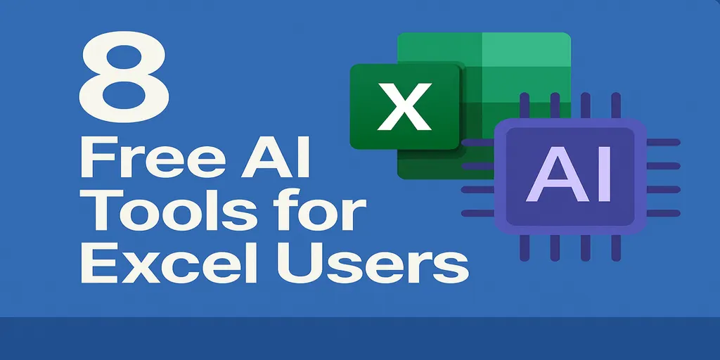 8 kostenlose KI-Tools, die Excel, Diagramme und Berichterstellung einfacher machen