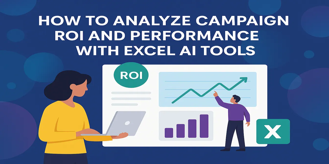Excel AI 도구로 캠페인 ROI 및 성과 분석하는 방법