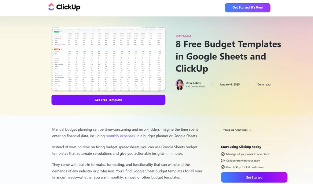 google-sheets-budget-template