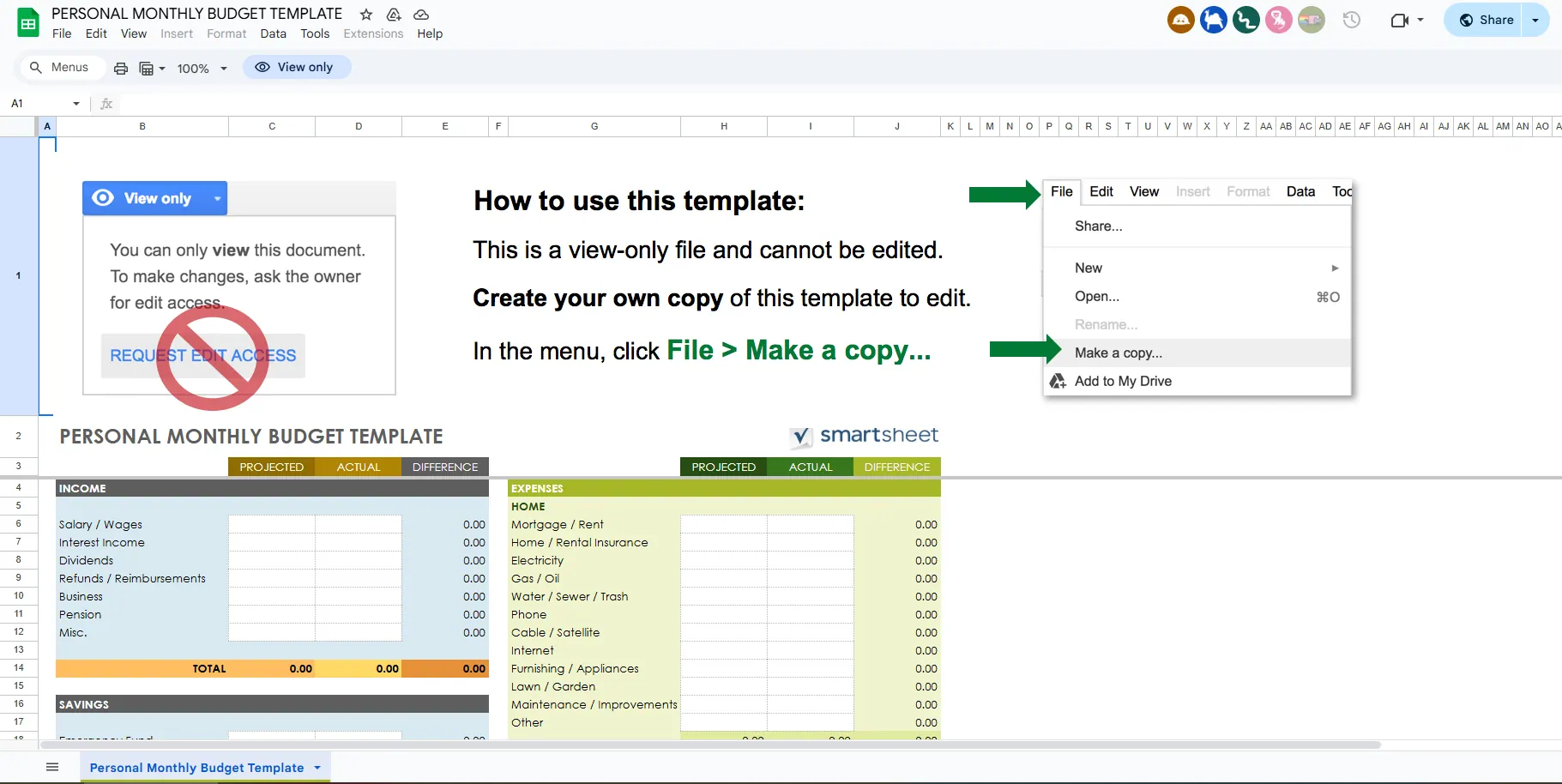 personal-monthly-budget