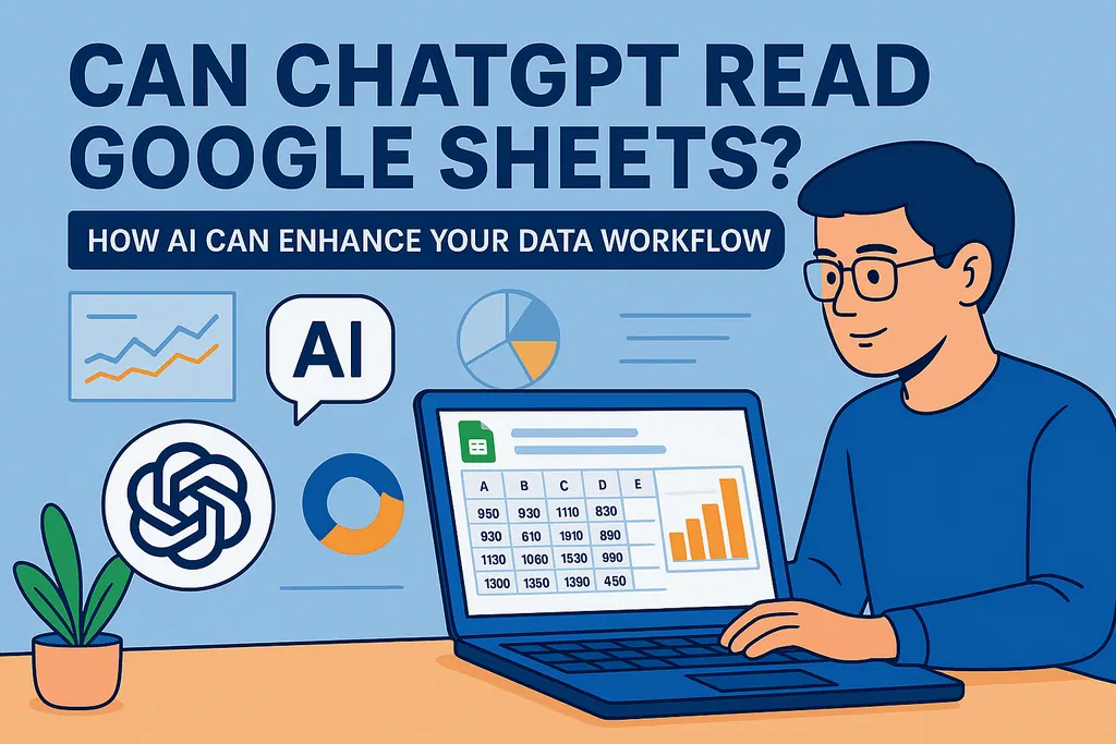 Kann ChatGPT Google Sheets lesen? Wie KI Ihren Daten-Workflow verbessert