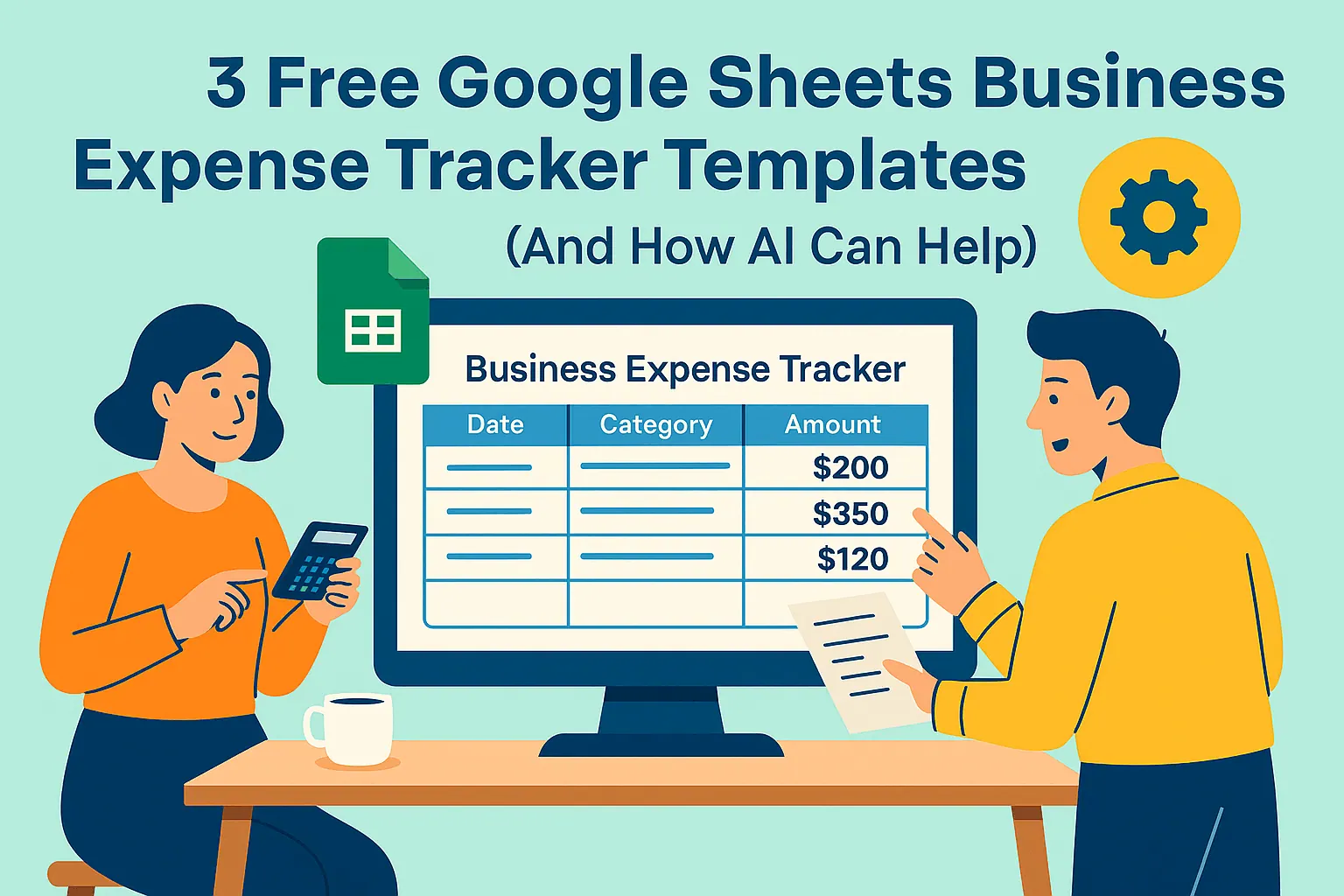 3가지 무료 Google Sheets 비즈니스 경비 추적 템플릿 (AI 활용 방법 포함)