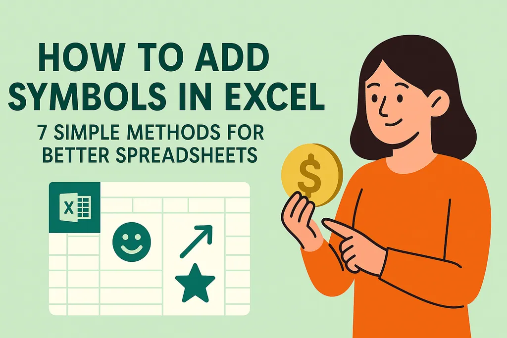 Como Inserir Símbolos no Excel: 7 Métodos Simples para Planilhas Melhores