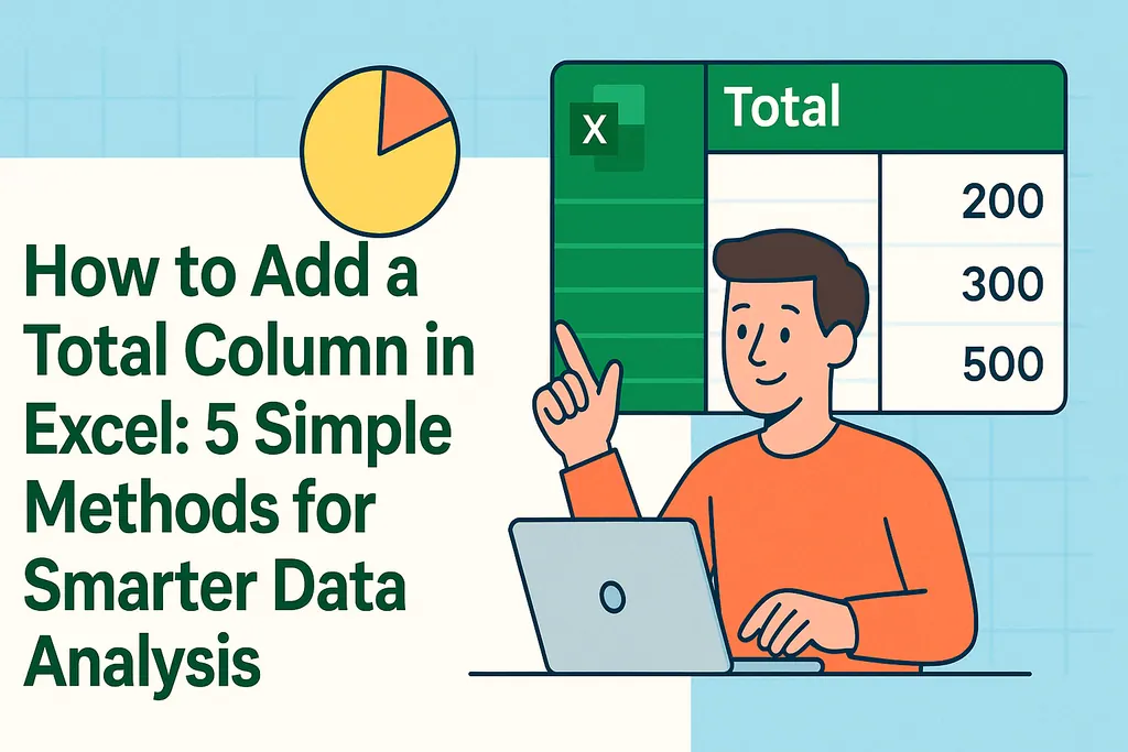 Como Adicionar uma Coluna Total no Excel: 5 Métodos Simples para Análise de Dados Mais Inteligente Como Adicionar uma Coluna Total no Excel: 5 Métodos Simples para Análise de Dados Mais Inteligente