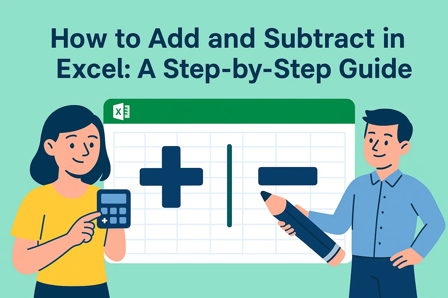 Excel에서 더하기와 빼기: 단계별 가이드