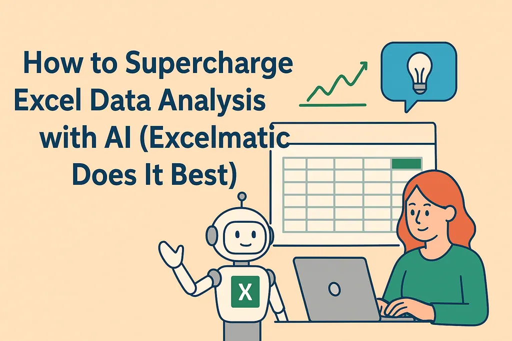 Cómo potenciar el análisis de datos en Excel con IA (RowSpeak lo hace mejor)