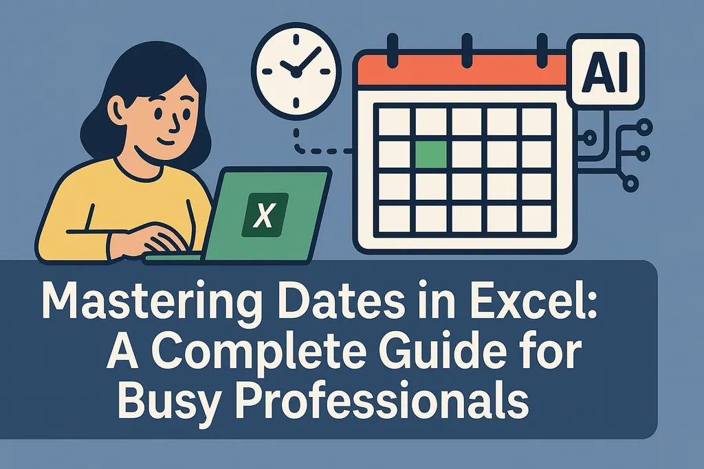 Dominar fechas en Excel: Guía completa para profesionales ocupados