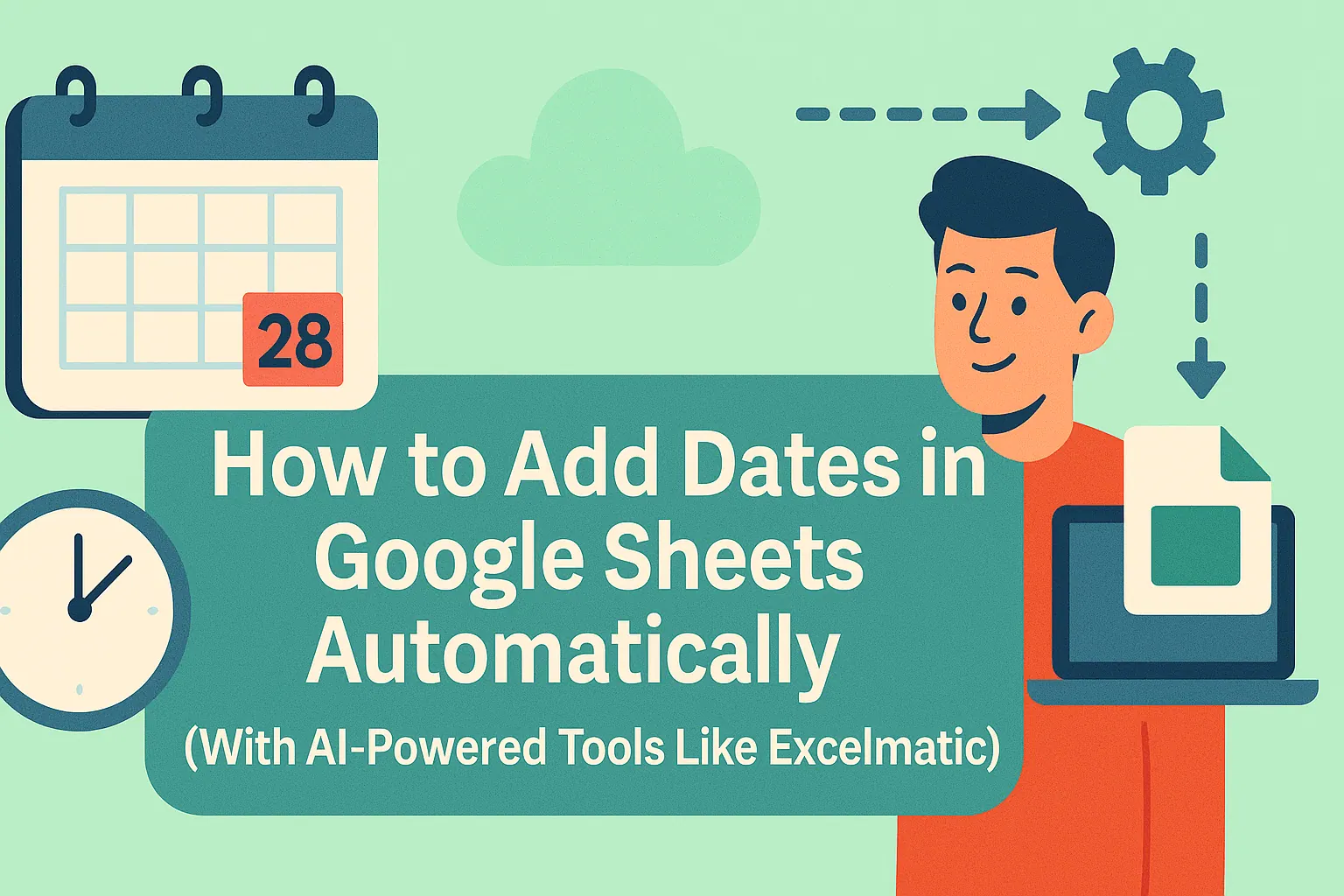 Google Sheets에서 날짜 자동 추가 방법 (RowSpeak 같은 AI 도구 활용)