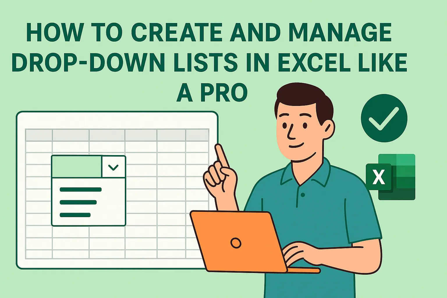 So erstellen und verwalten Sie Dropdown-Listen in Excel wie ein Profi