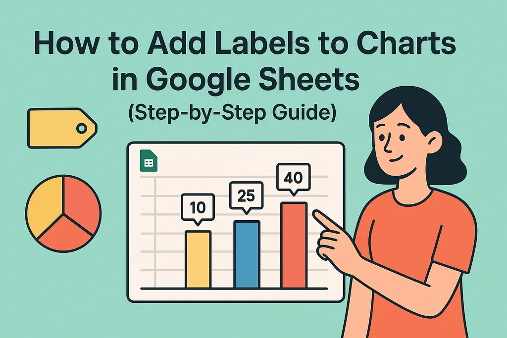 Comment ajouter des étiquettes aux graphiques dans Google Sheets (Guide étape par étape)