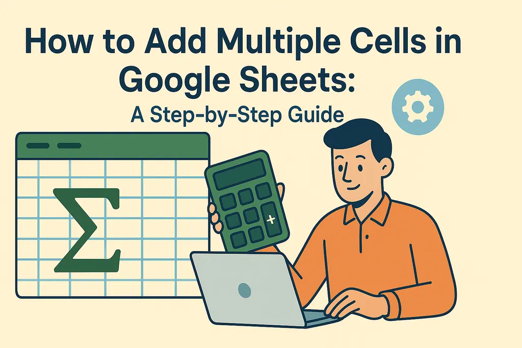 Cómo sumar múltiples celdas en Google Sheets: Guía paso a paso