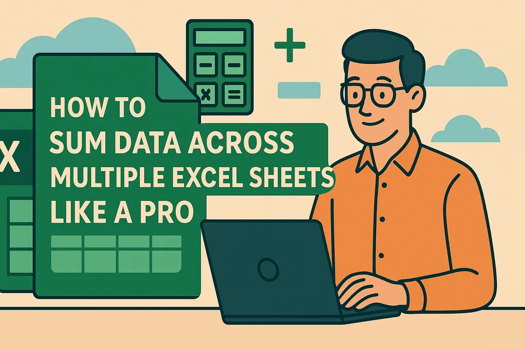 Comment additionner des données sur plusieurs feuilles Excel comme un pro