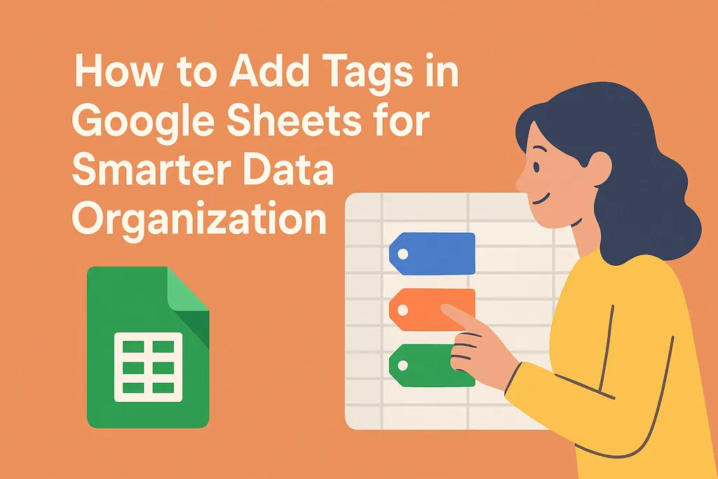 Cómo agregar etiquetas en Google Sheets para una organización de datos más inteligente