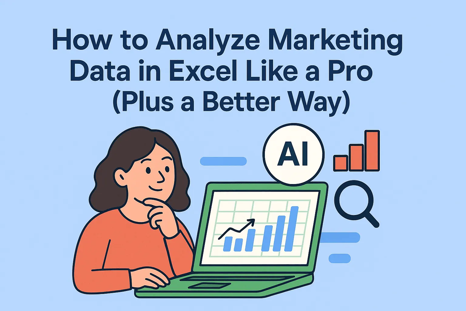 Wie Sie Marketingdaten in Excel wie ein Profi analysieren (und eine bessere Alternative)