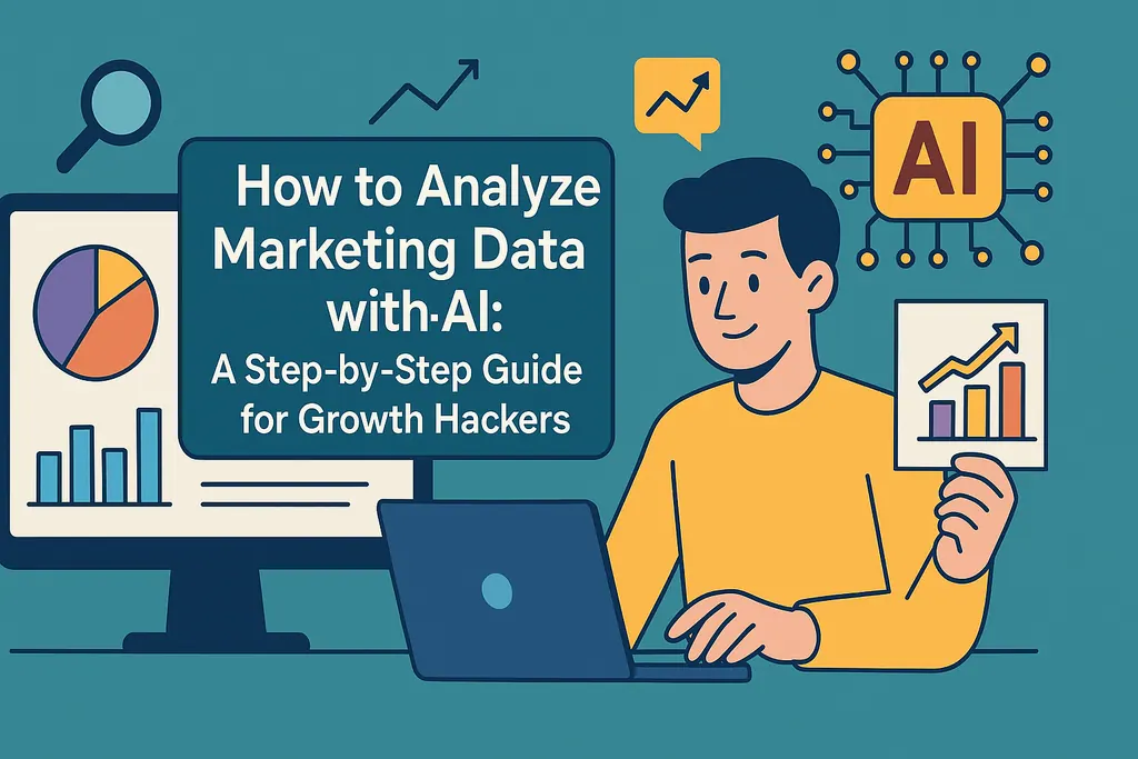Como Analisar Dados de Marketing com IA: Um Guia Passo a Passo para Growth Hackers