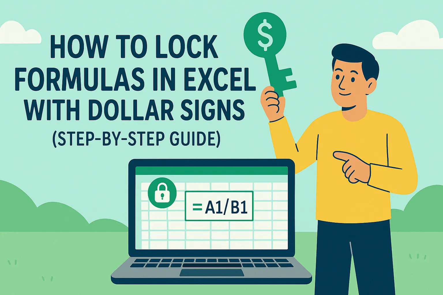 엑셀에서 달러 기호($)로 수식 고정하는 방법 (단계별 가이드)