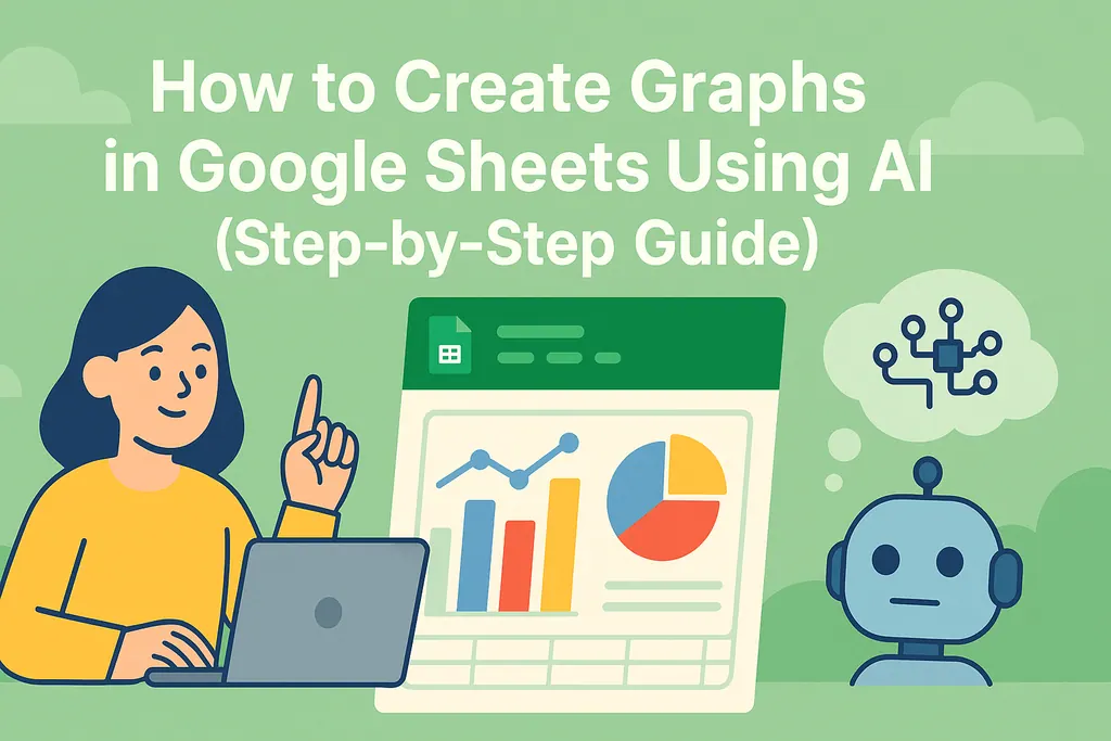 Cómo Crear Gráficos en Google Sheets Usando IA (Guía Paso a Paso)