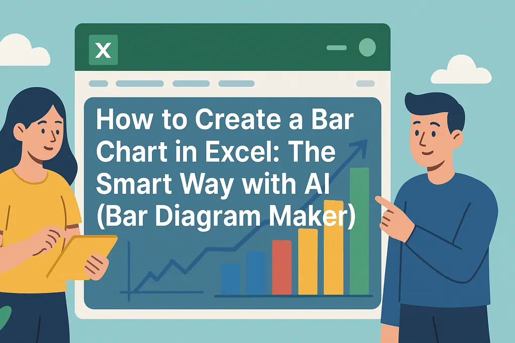 How to Create a Bar Chart in Excel: The Smart Way with AI (Bar Diagram Maker)