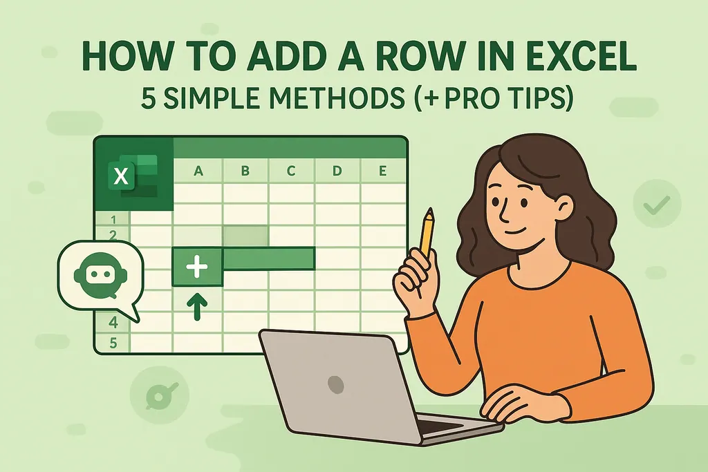Como Adicionar uma Linha no Excel: 5 Métodos Simples (+ Dicas de Especialista) Como Adicionar uma Linha no Excel: 5 Métodos Simples (+ Dicas de Especialista)