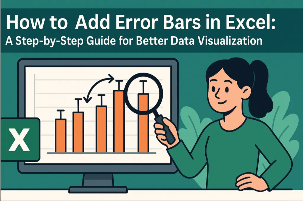 Cómo agregar barras de error en Excel: Guía paso a paso para una mejor visualización de datos