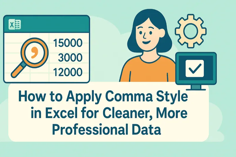 Excelでデータを整理・見栄え良くする「桁区切りスタイル」の使い方 Excelでデータを整理・見栄え良くする「桁区切りスタイル」の使い方