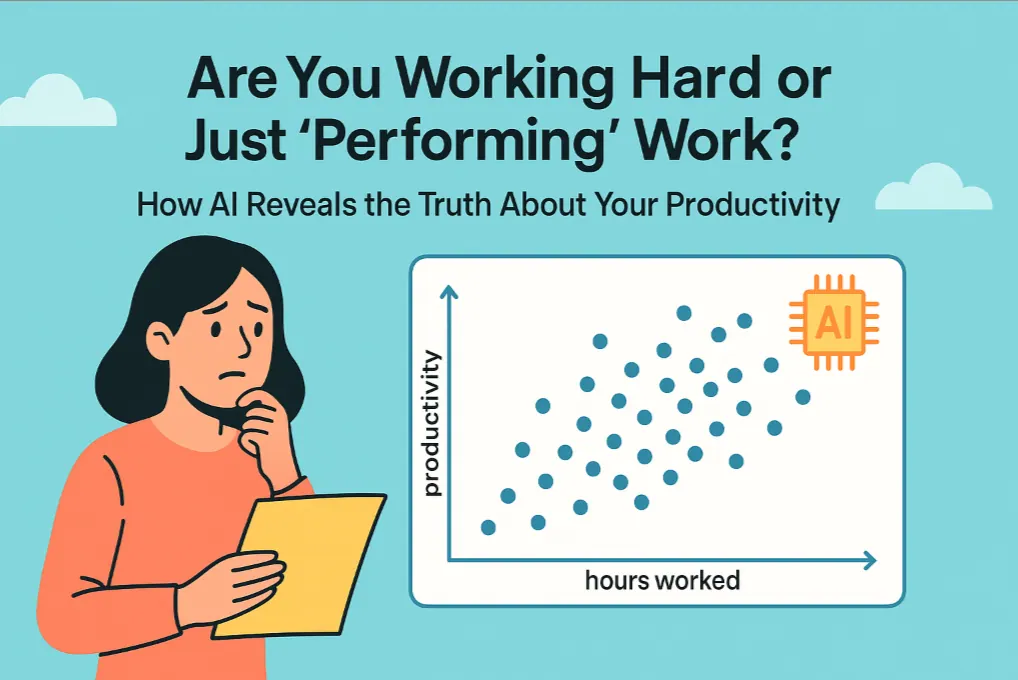 열심히 일하는 것인가, 아니면 단지 '일하는 척'인가? AI가 밝혀내는 생산성의 진실