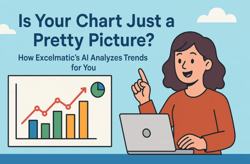 Is Your Chart Just a Pretty Picture? How RowSpeak's AI Analyzes Trends for You