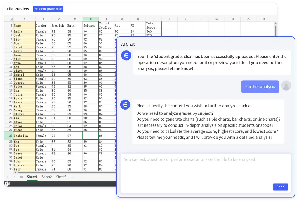 用 AI 轉變您的電子表格任務