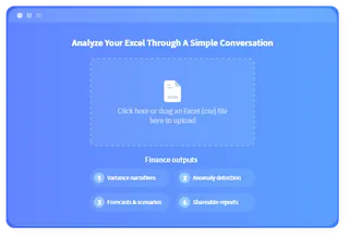 Upload a P&L, Budget vs Actual, Cashflow, or a detailed ledger extract and see shareable outputs in minutes.
