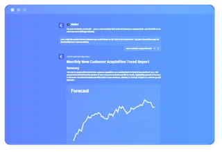 上傳銷售報告、銷售管道匯出或CRM數據，幾分鐘內即可看到可分享的輸出。
