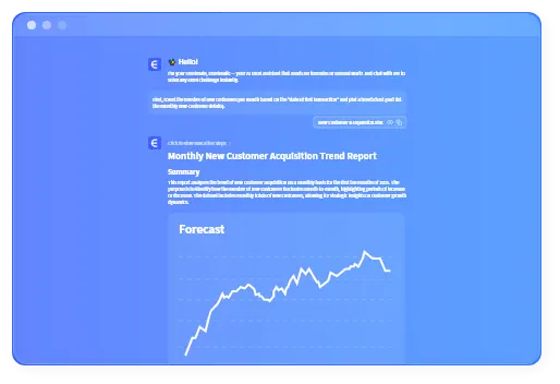 Upload a sales report, pipeline export, or CRM data and see shareable outputs in minutes.