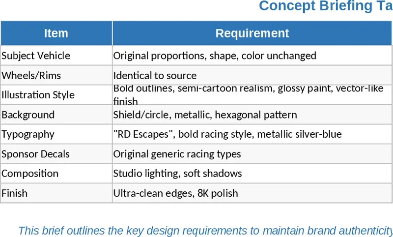賽車風格標誌設計與品牌視覺管理 模板