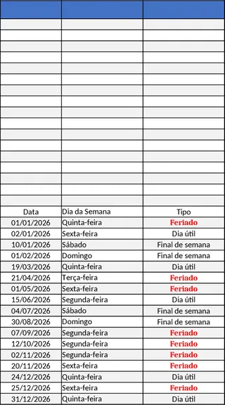 2026 Guard Shift Schedule Template