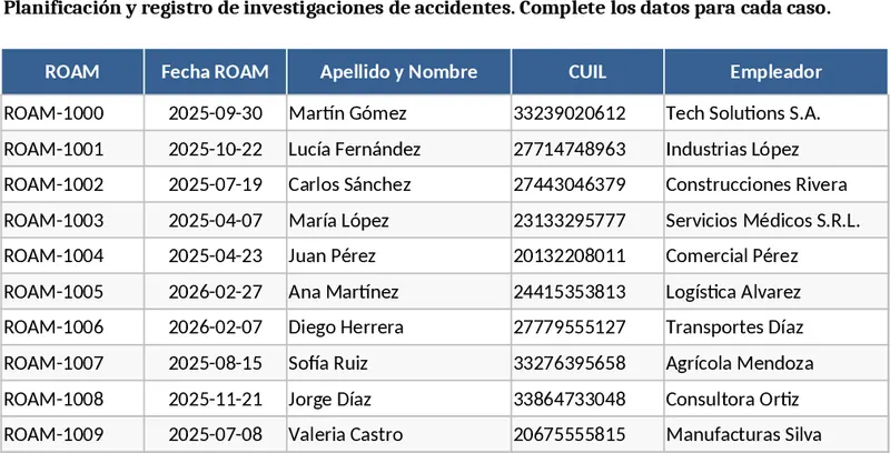 Excel 試算表 模板